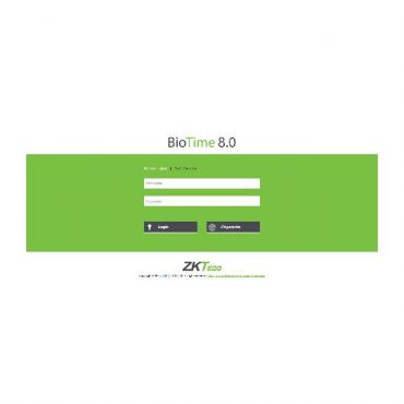 ZKTECO Powerful Web-based Time and Attendance Management Software BioTime 8.0