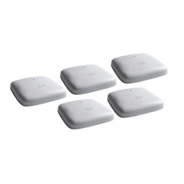 Cisco Business 240AC Wi-Fi Access Point, 802.11ac, 4x4, 2 GbE Ports, Ceiling Mount, 5 Pack Bundle, Limited Lifetime Protection (5-CBW240AC-B)