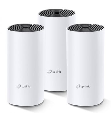 TP-Link AC1200 Whole Home Mesh WiFi System Deco M4 (3-Pack), 300 Mbps at 2.4 GHz + 867 5 Deco-M4-3-pack