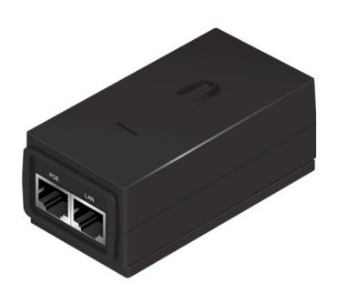 Ubiquiti Networks POE-24-12W-G POE Adapter, 24VDC, 0.5A, Gigabit Ethernet